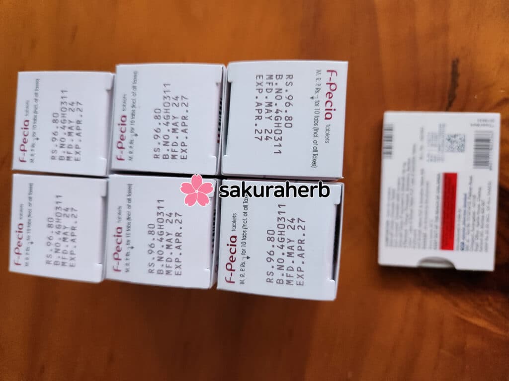 후기 - 에프페시아 (피나스테리드 Finasteride 1mg)