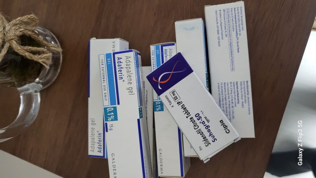 후기 - Adaferin Gel