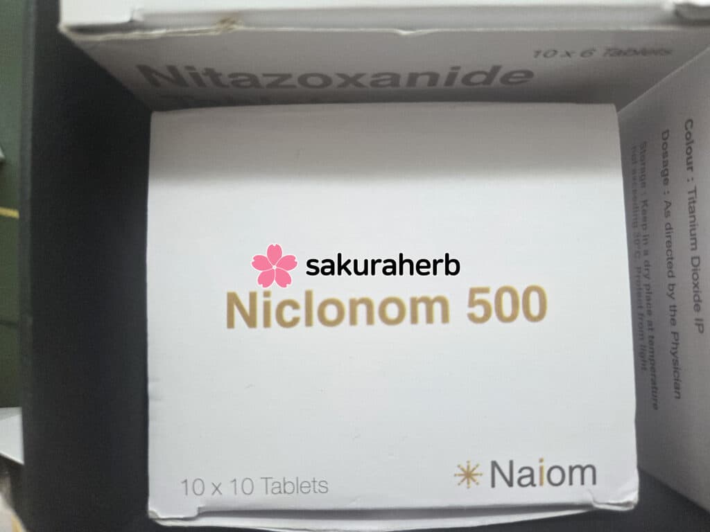후기 - Niclonom 500mg 100Tab Box