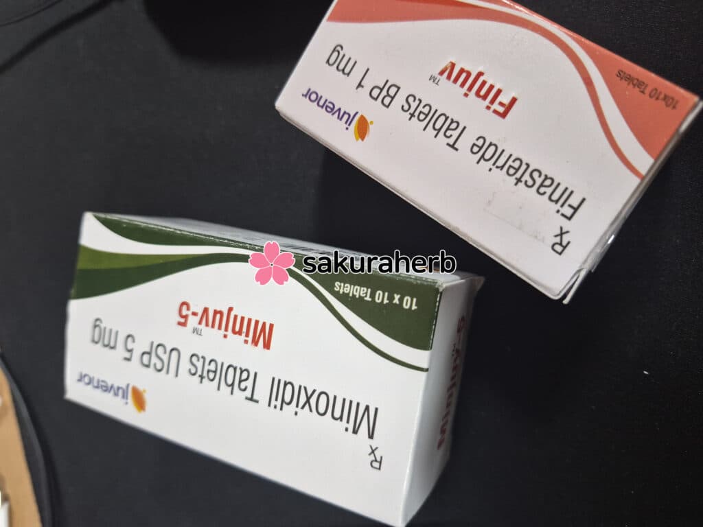 후기 - 두사트 +민주브 5 (두타스테리드 Dutasteride 0.5mg + 미녹시딜 Minoxidil 5mg)