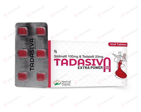 타다시바 ( 실데나필 + 타다라필 Sildenafil + Tadalafil 100mg/20mg )