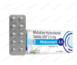 미도스마트 2.5 ( 미도드린 염산염 Midodrine HCl 2.5mg )