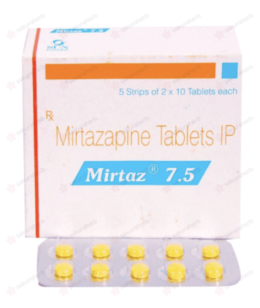 미르타즈 7.5 ( 미르타자핀 Mirtazapine 7.5mg )