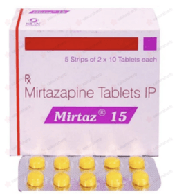 미르타즈 15 ( 미르타자핀 Mirtazapine 15mg ) 미르타즈 15 ( 미르타자핀 Mirtazapine 15mg )