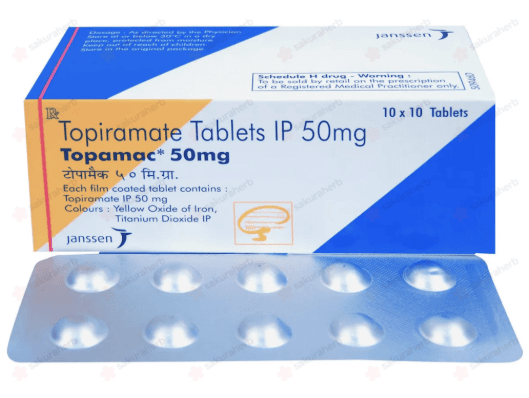 토파맥 50mg ( 토피라메이트 Topiramate 50mg )