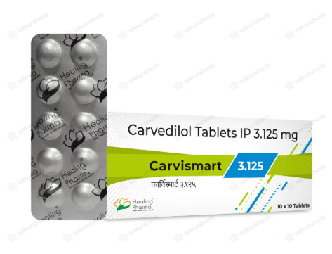 카르비스마트 3.125 ( 카르베딜롤 Carvedilol 3.125mg )