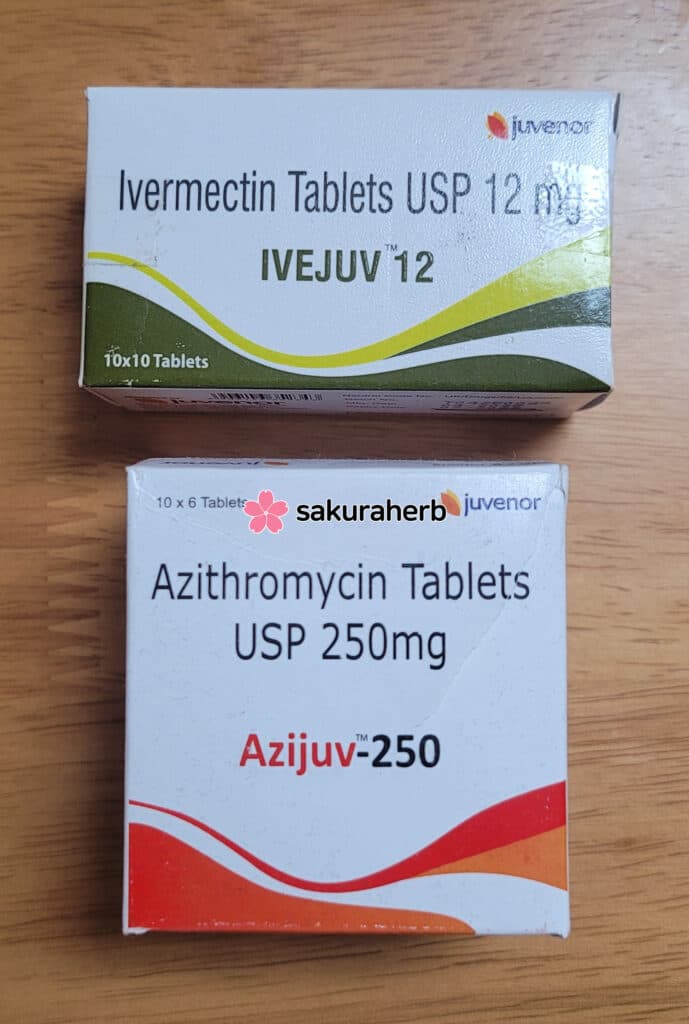 후기 - IVEJUV 12MG + AZIJUV 250MG