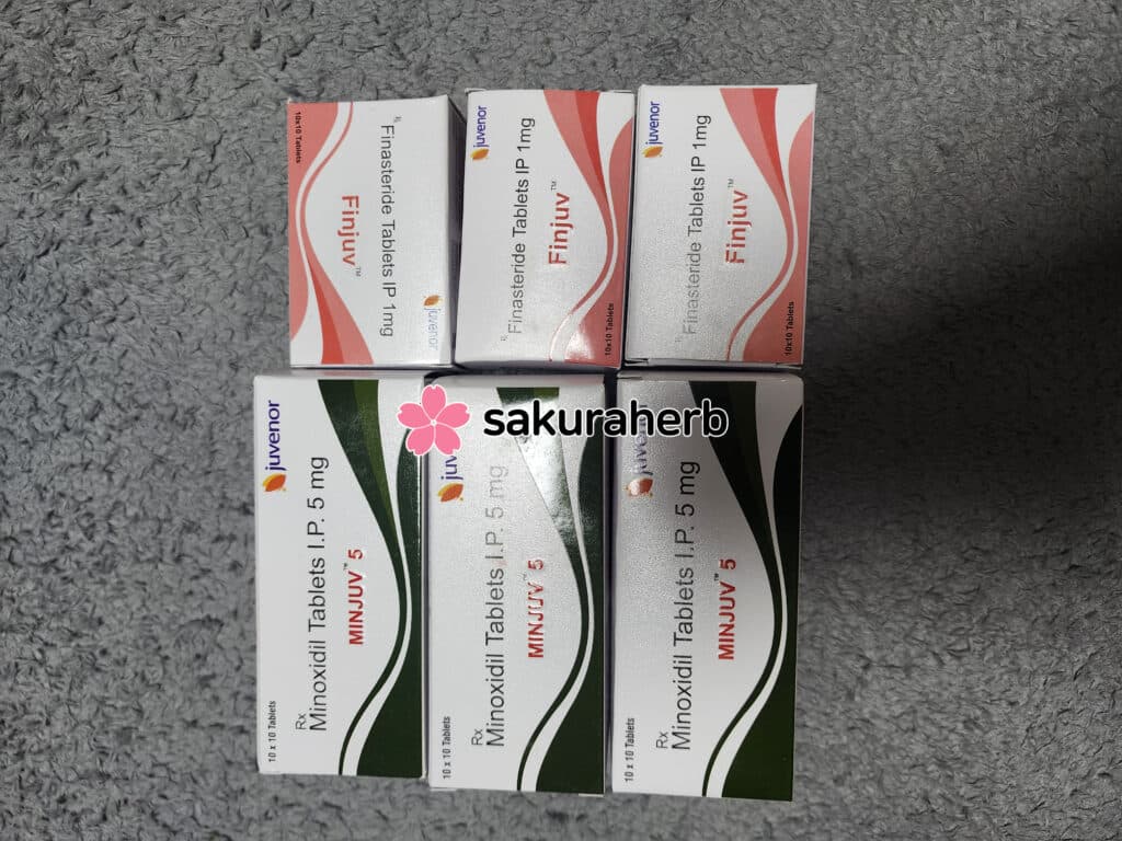 후기 - FINJUV 1MG + MINJUV 5MG