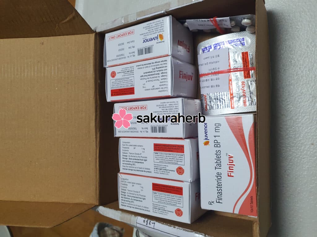 후기 - 핀주브 (피나스테리드 Finasteride 1mg)*1400정은 지인과 함께 구매*