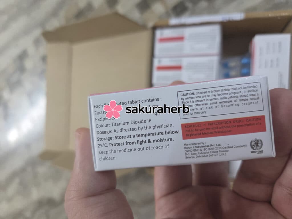 후기 - 핀주브 (피나스테리드 Finasteride 1mg)*1400정은 지인과 함께 구매*