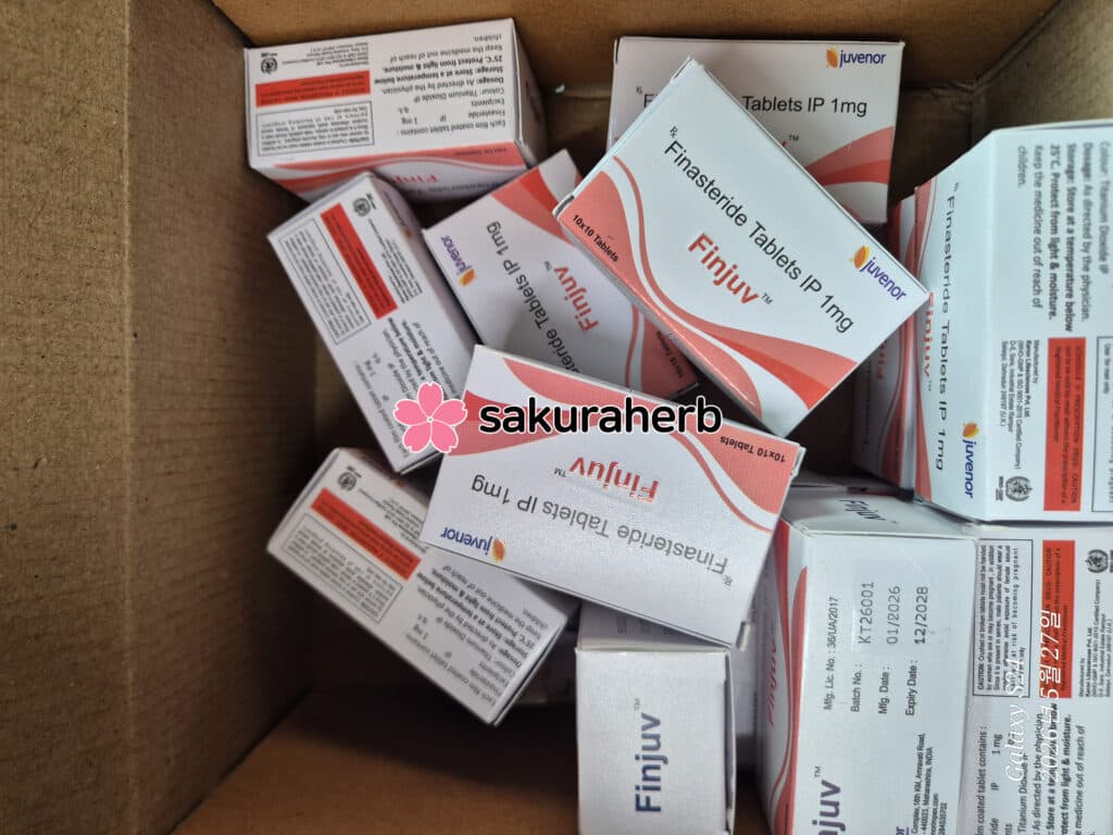 후기 - 핀주브 (피나스테리드 Finasteride 1mg)*1400정은 지인과 함께 구매*