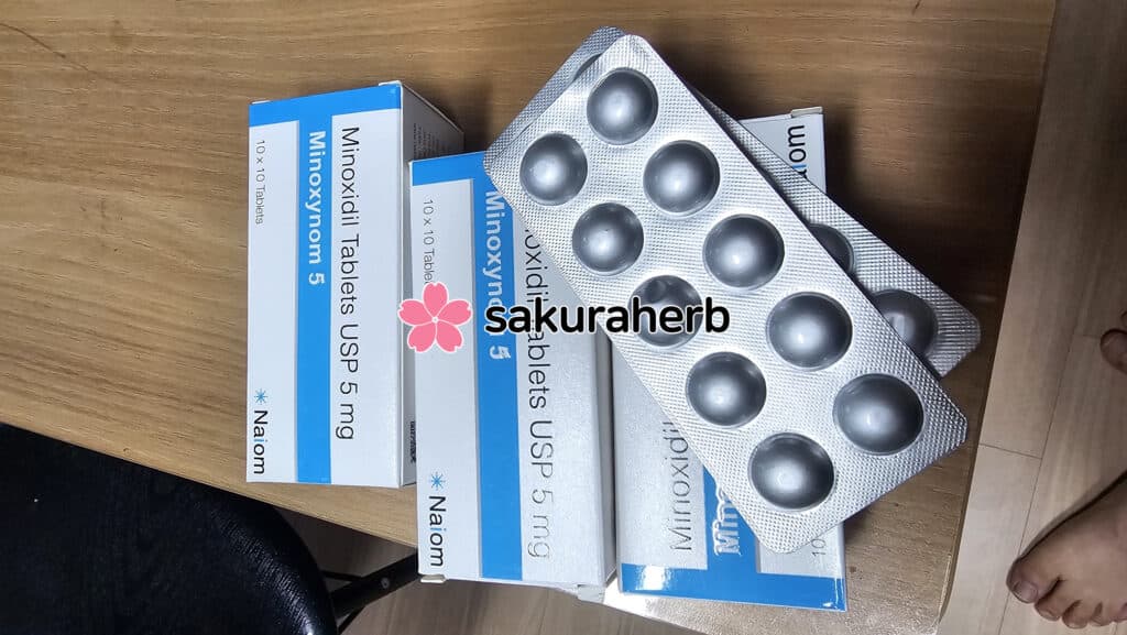 후기 - Minoxynom 5mg 100Tab Box