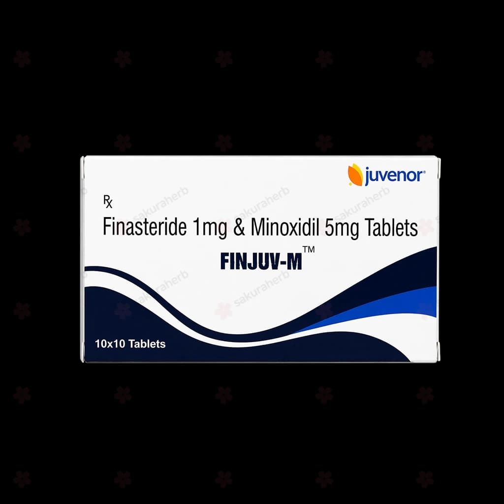 핀주브-M ( Finasteride 피나스테리드 1mg + Minoxidil 미녹시딜 5mg )