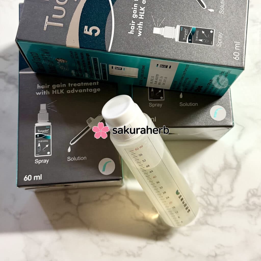 후기 - Tugain 5% 60ml Solution