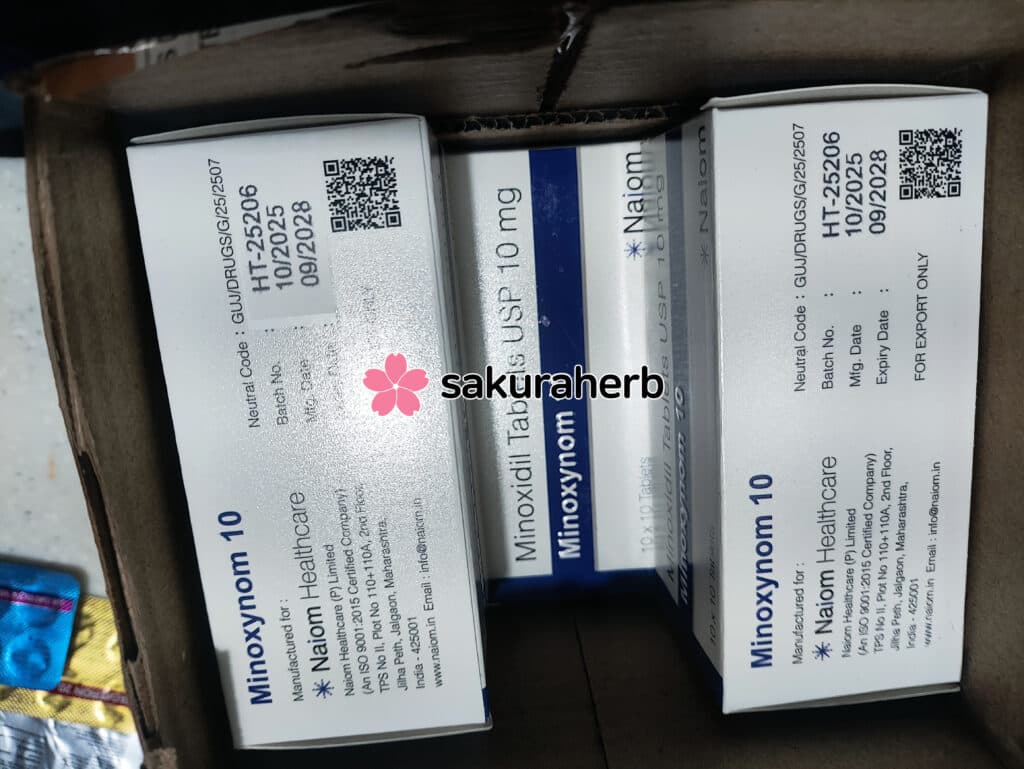 후기 - Minoxynom 10mg 100Tab Box