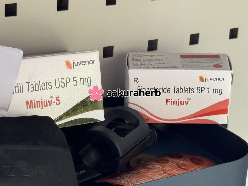 후기 - FINJUV 1MG + MINJUV 5MG