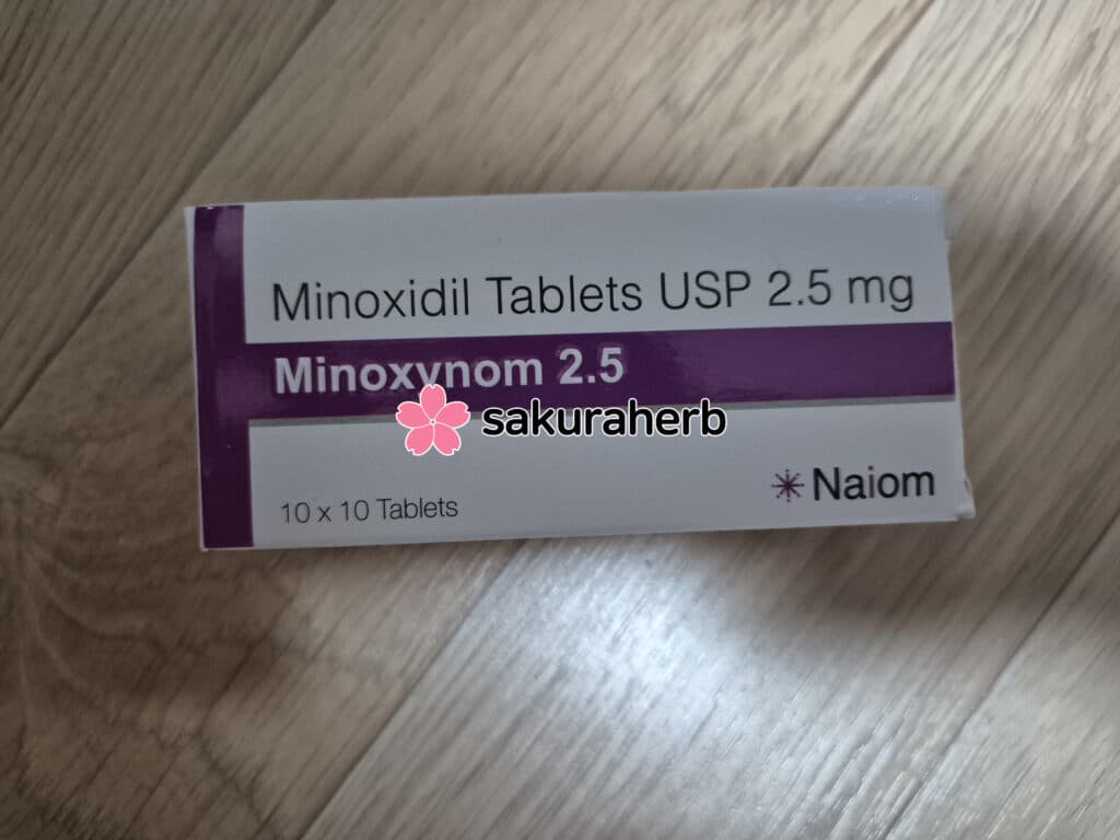 후기 - 미녹시넘 2.5 ( 미녹시딜 Minoxidil 2.5mg )