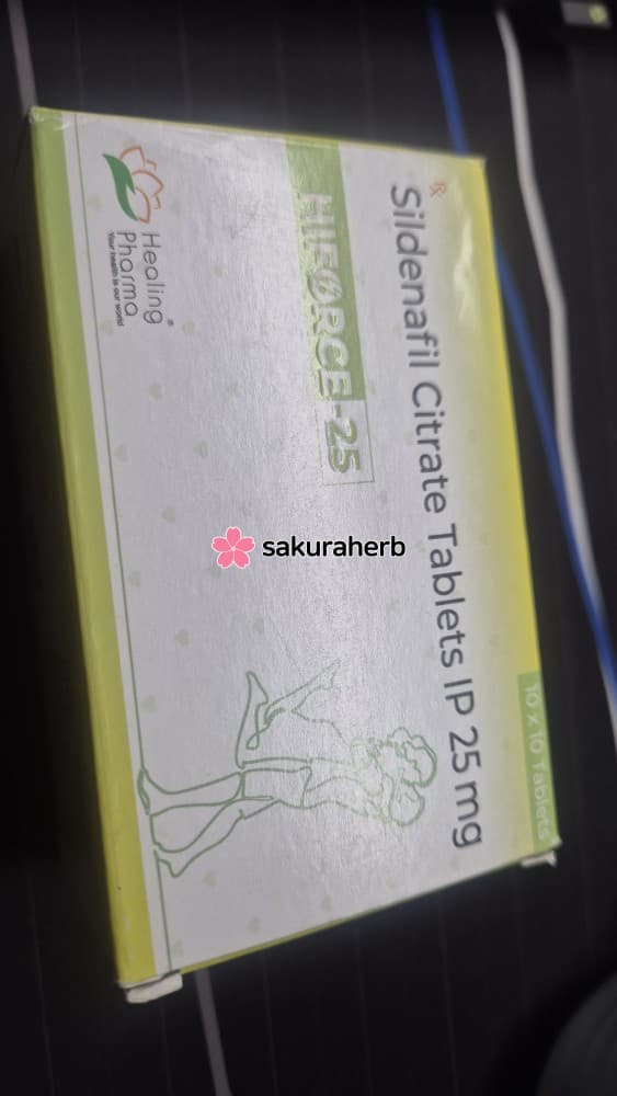 후기 - 하이포스 25 (구연산 실데나필 Sildenafil Citrate 25mg)