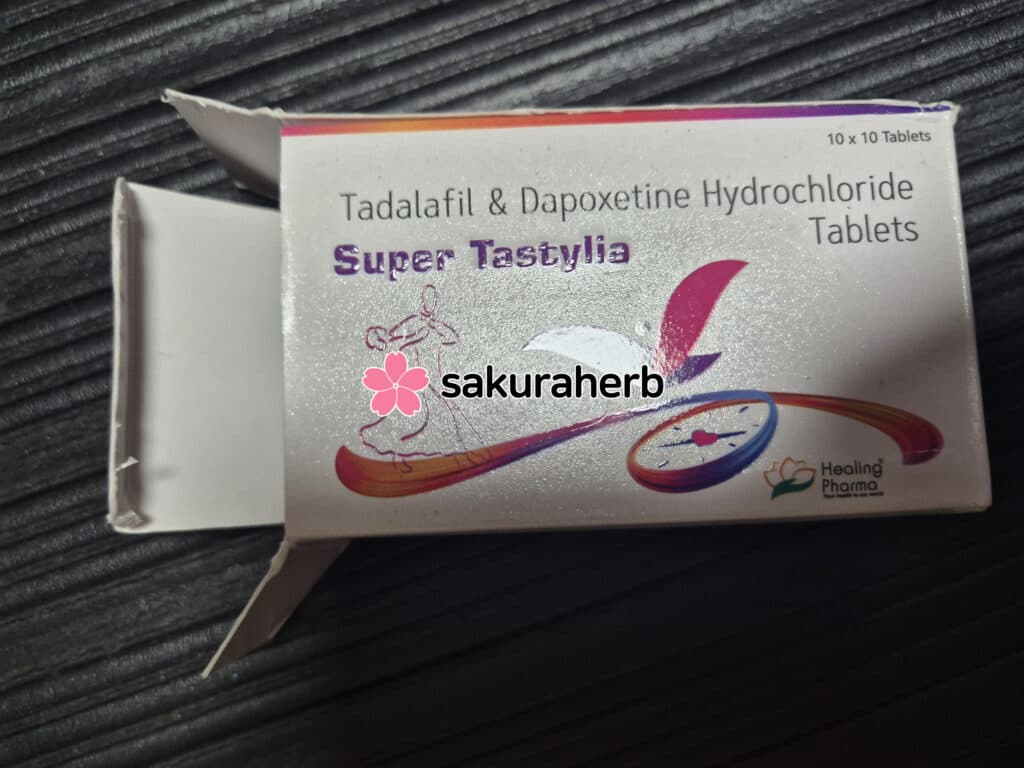후기 - 슈퍼타스틸리아 (타다라필 Tadalafil 20mg +다폭세틴 Dapoxetine 60mg)