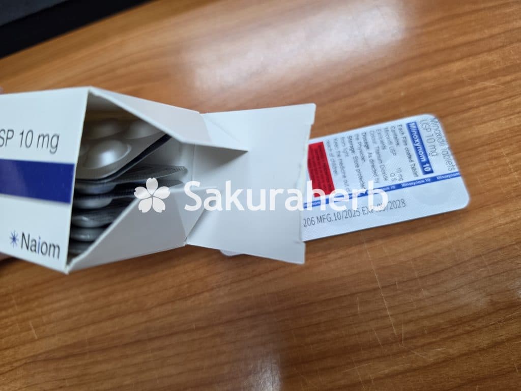 후기 - Minoxynom 10mg 100Tab Box