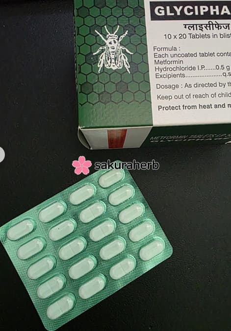 후기 - Glyciphage 500mg 200tab