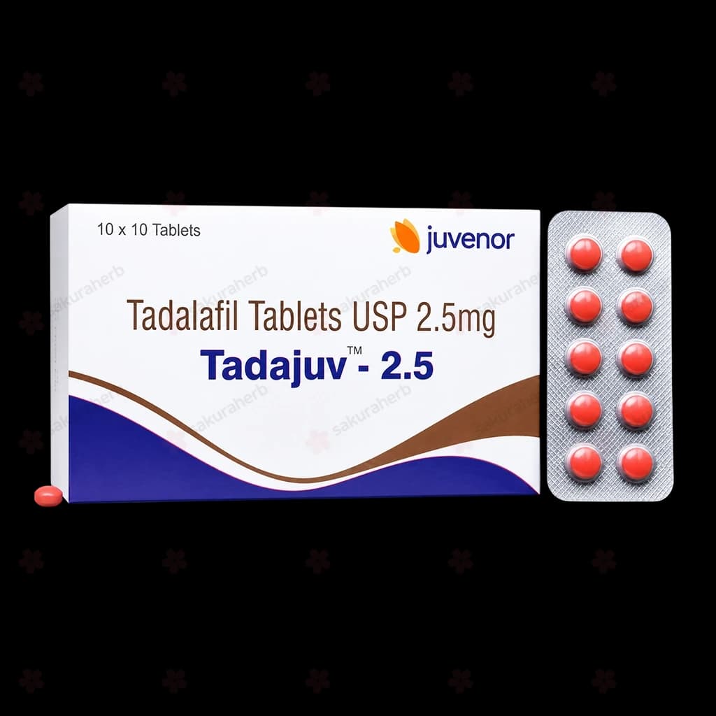 타다주브 2.5 (타다라필 Tadalafil 2.5mg)