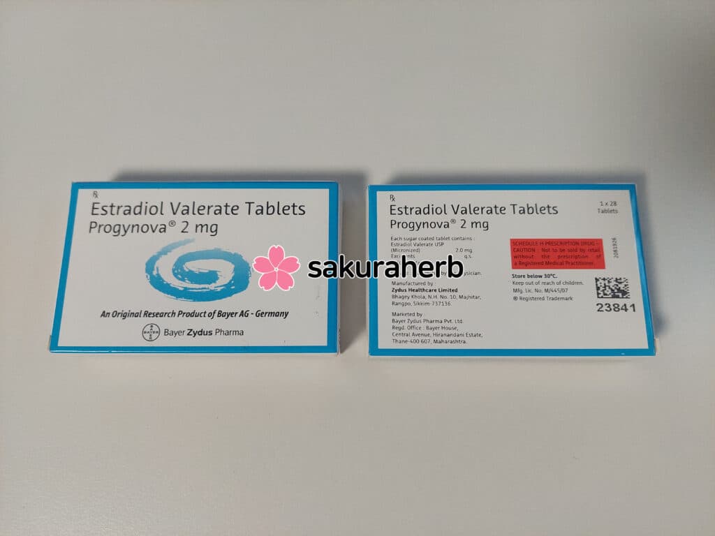 후기 - Progynova 2mg 28tab