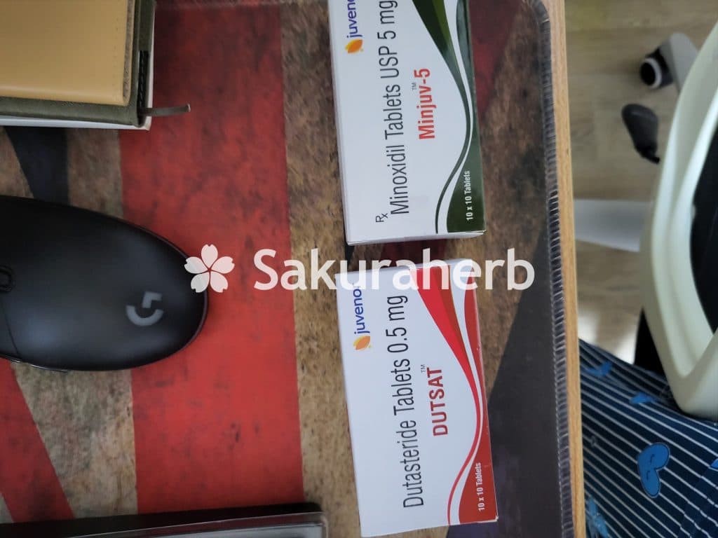 후기 - DUTSAT 0.5MG + MINJUV 5MG
