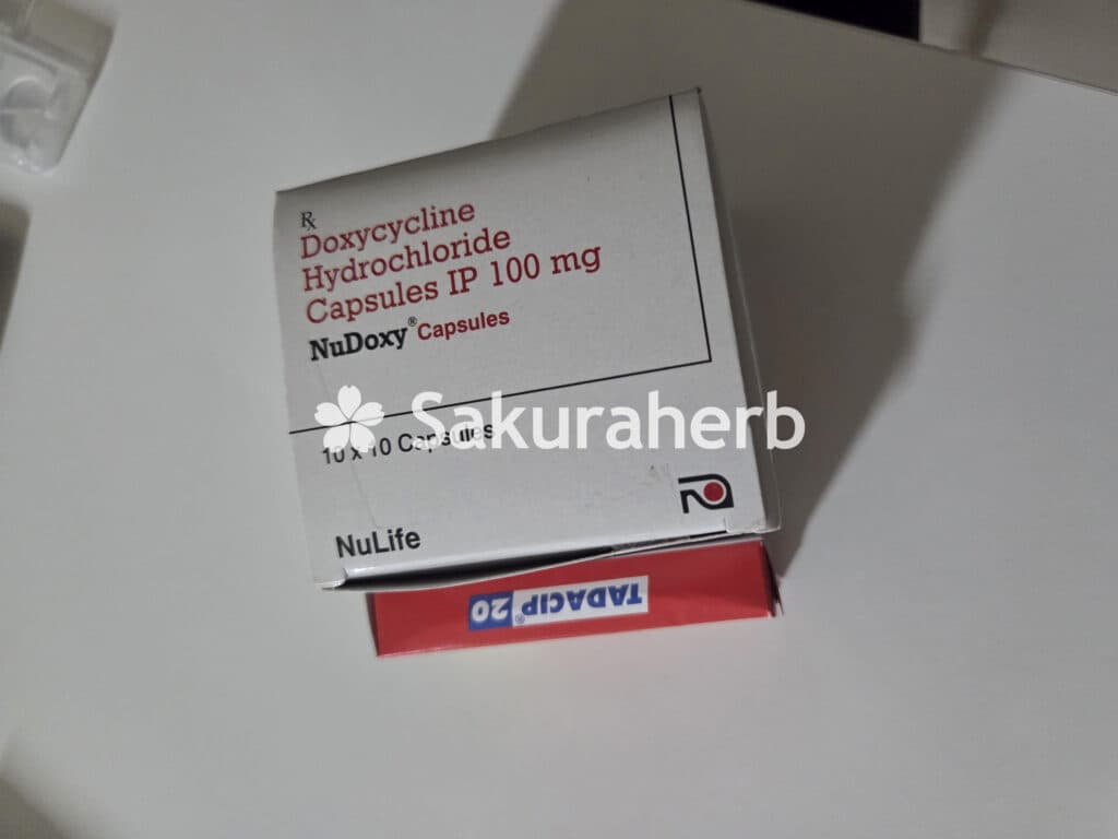후기 - 누독시 (Doxycycline 독시사이클린 100mg)