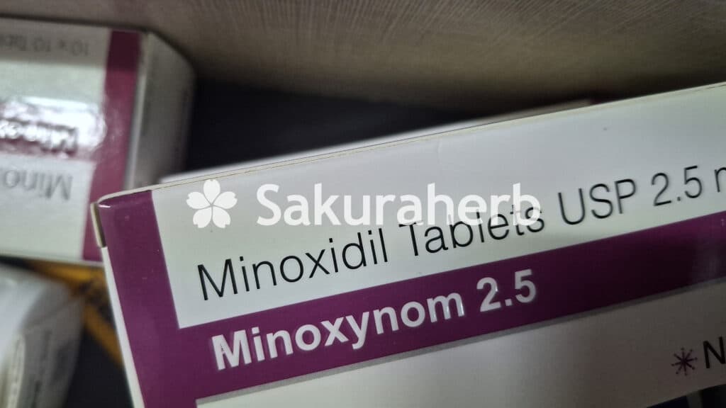후기 - 미녹시넘 2.5 ( 미녹시딜 Minoxidil 2.5mg )