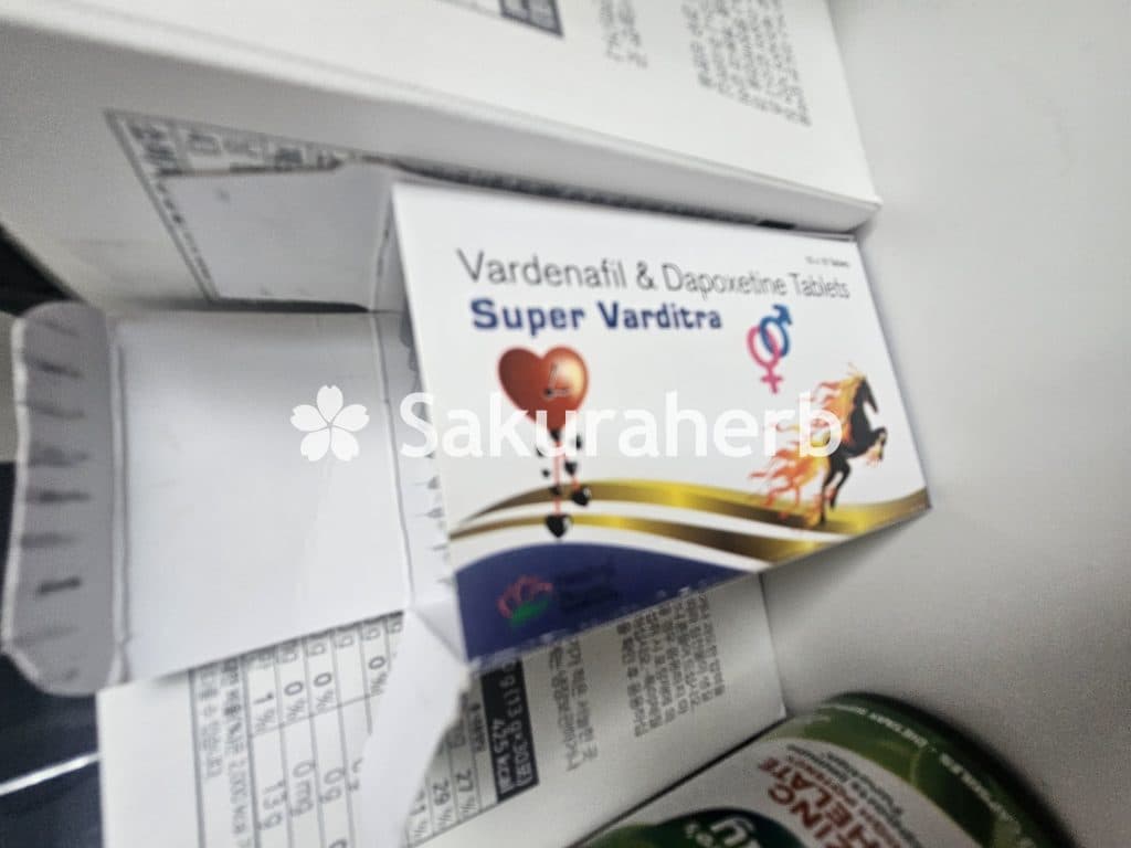 후기 - 슈퍼 발디트라 (바데나필 Vadenafil 20mg + 다폭세틴Dapoxetine 60mg)