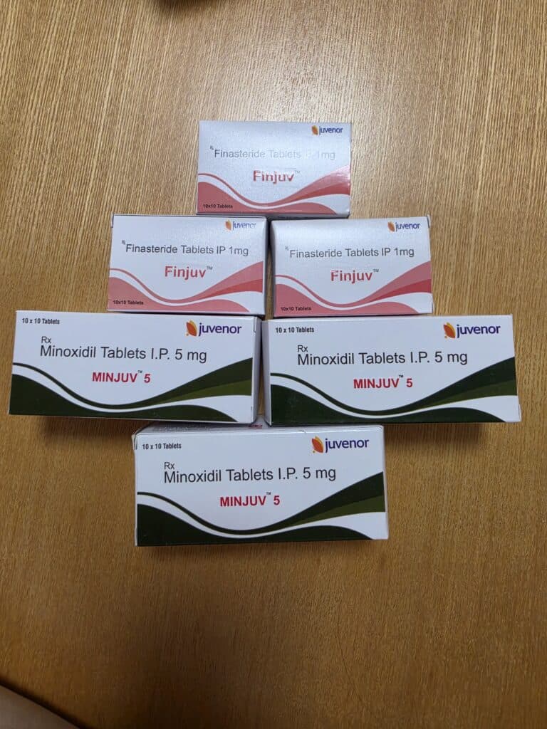 후기 - FINJUV 1MG + MINJUV 5MG