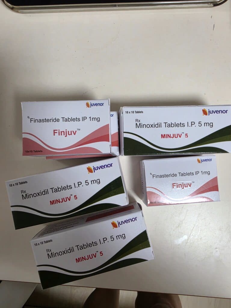후기 - 핀주브 + 민주브 (피나스테리드 + 미녹시딜 Finasteride + Minoxidil 1mg 5mg)