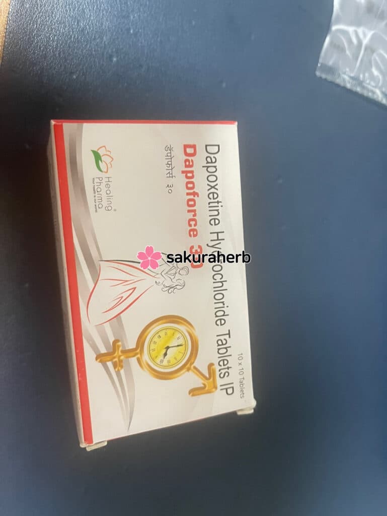 후기 - 다포포스 30 (다폭세틴 Dapoxetine 30mg)