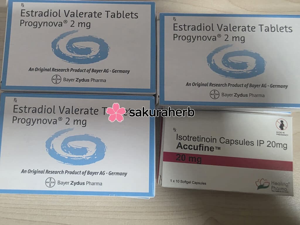 후기 - Progynova 2mg 28tab