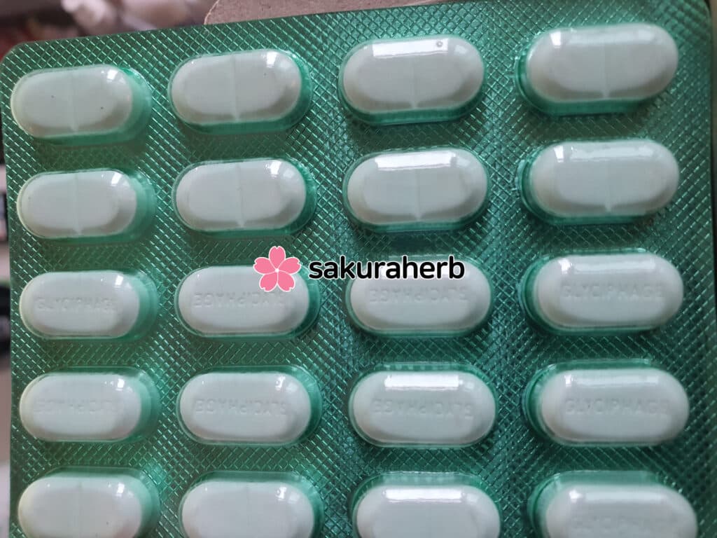 후기 - Glyciphage 500mg 200tab