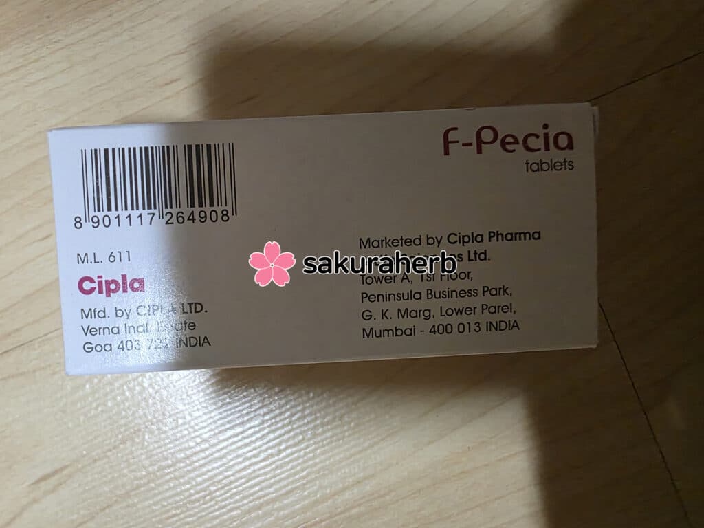 후기 - F-pecia 100tab