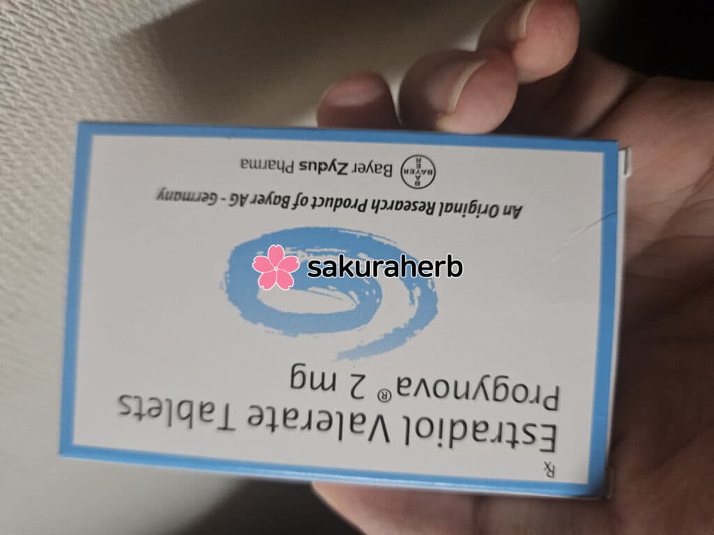 후기 - Progynova 2mg 28tab