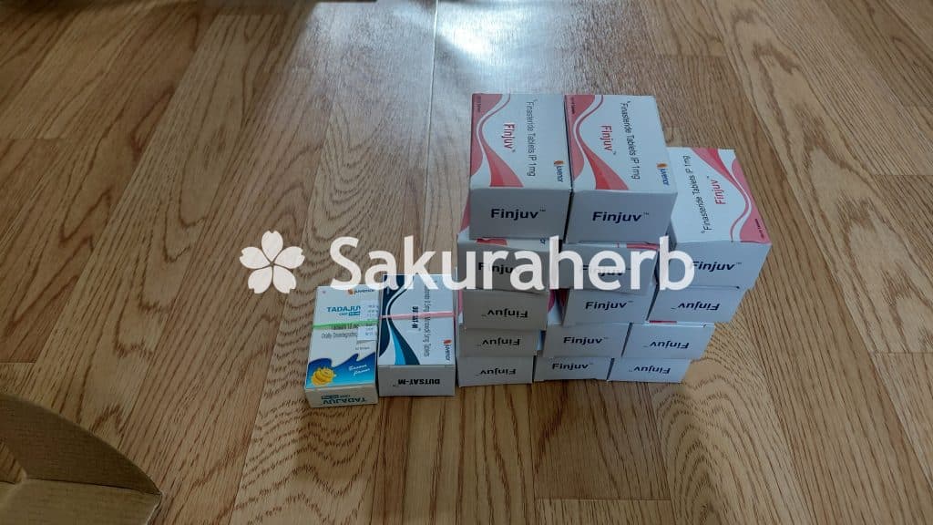 후기 - 핀주브 (피나스테리드 Finasteride 1mg)*1400정은 지인과 함께 구매*