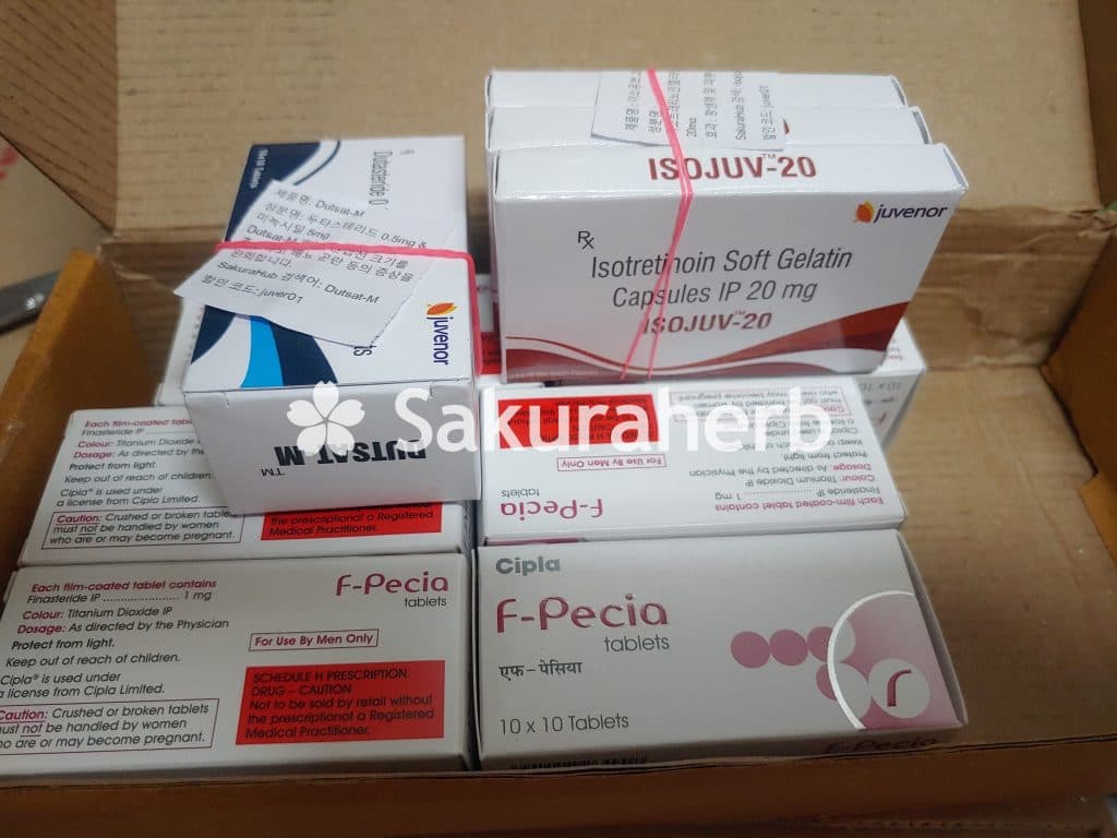 후기 - 에프페시아 (피나스테리드 Finasteride 1mg)