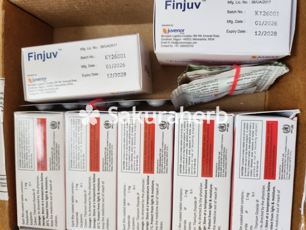 후기 - 핀주브 (피나스테리드 Finasteride 1mg)*1400정은 지인과 함께 구매*