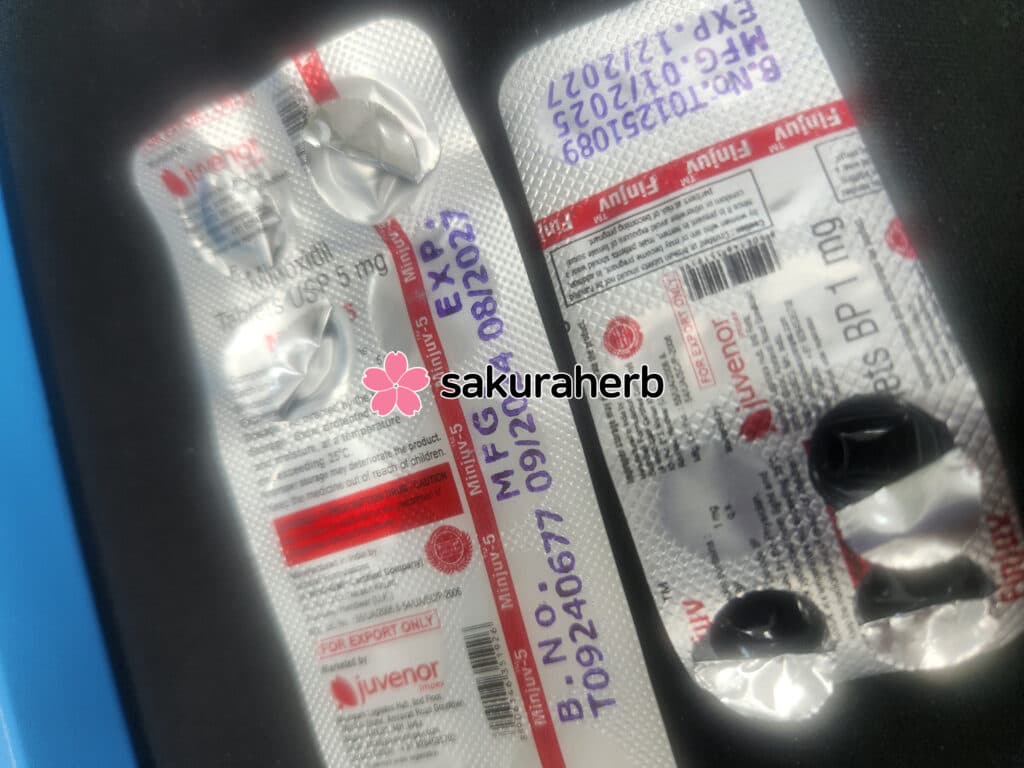 후기 - FINJUV 1MG + MINJUV 5MG