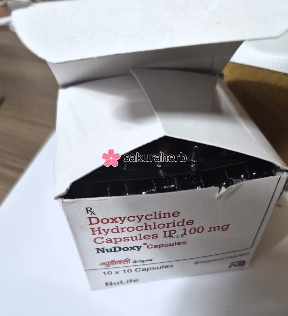 후기 - 누독시 (Doxycycline 독시사이클린 100mg)