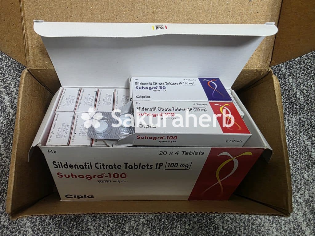 후기 - 수하그라 100 (구연산 실데나필 Sildenafil Citrate 100mg)