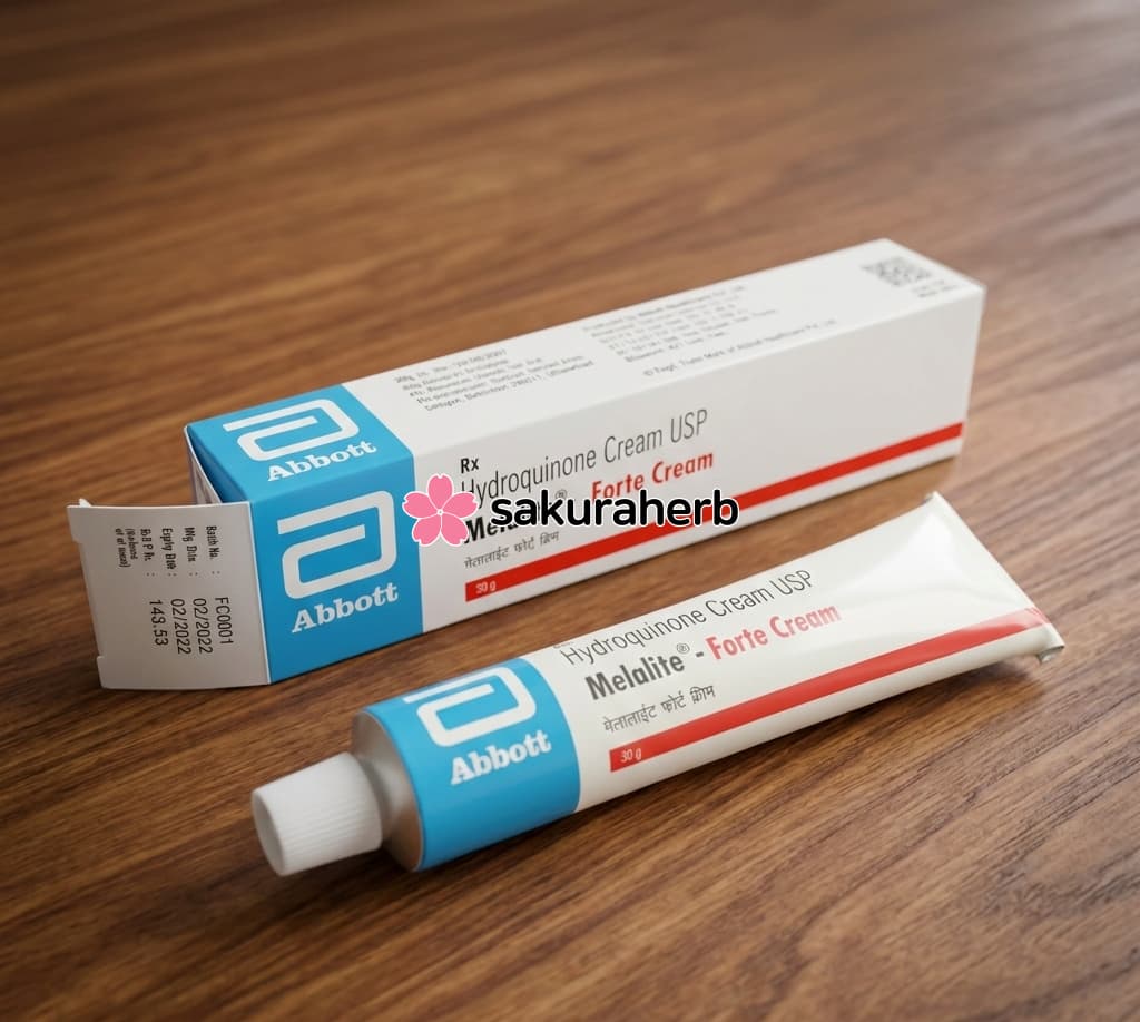 후기 - 하이드로퀴논 멜라라이트 포르테 크림 30g (하이드로퀴논 Hydroquinone 4%)