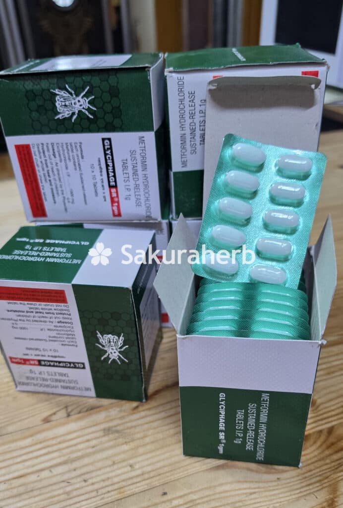 후기 - 글리시파지 SR 1000mg (메트포르민 Metformin Hydrochloride 1000mg)