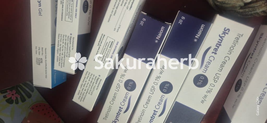 후기 - Skyntret 0.1% Cream