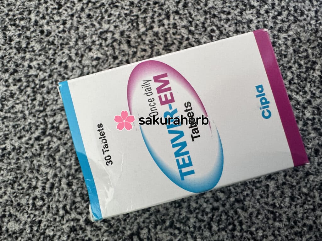 후기 - 텐비르 - EM ( Tenofovir disoproxil fumarate + Emtricitabine 테노포비르 + 엠트리시타빈 300mg 200mg )