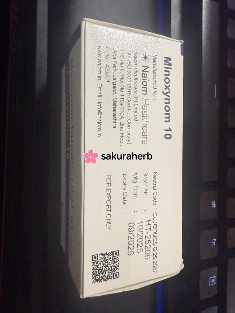 후기 - Minoxynom 10mg 100Tab Box
