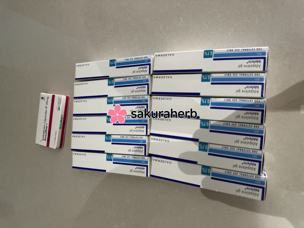 후기 - Adaferin Gel